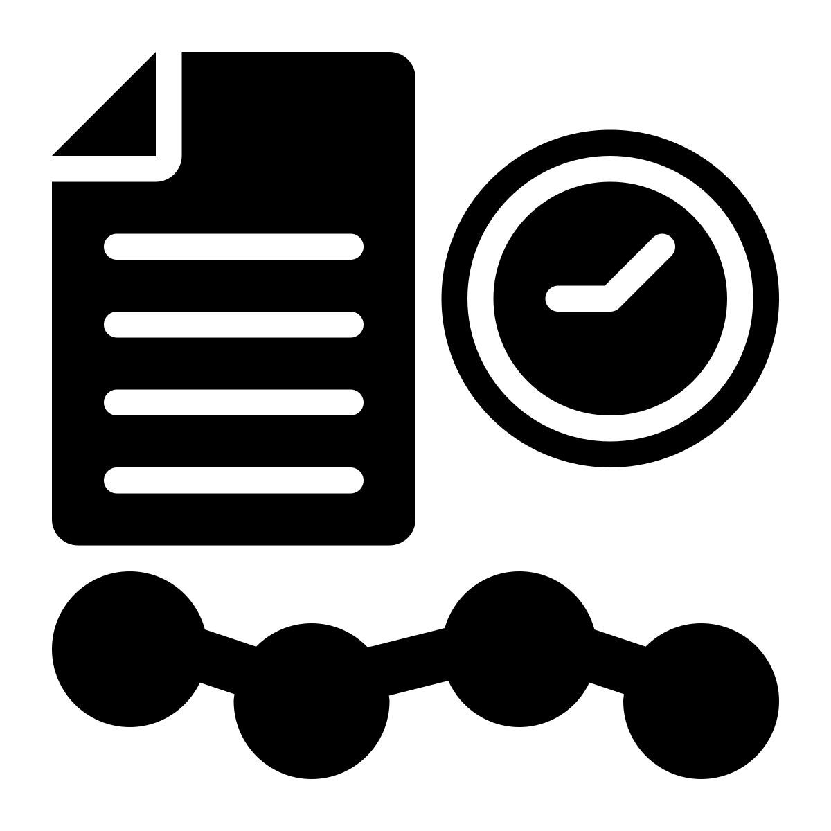 dati di serie temporali icon