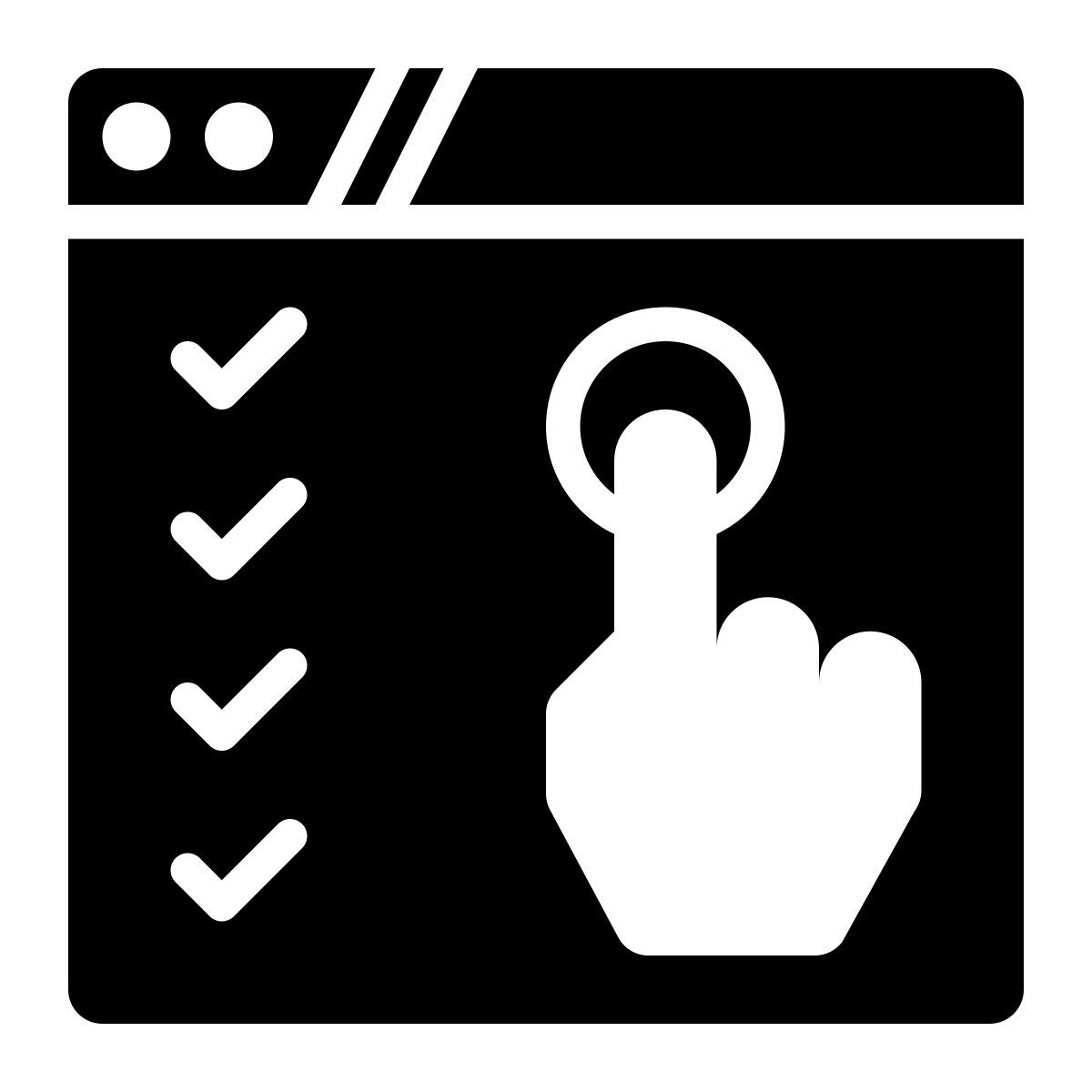 usability testing icon