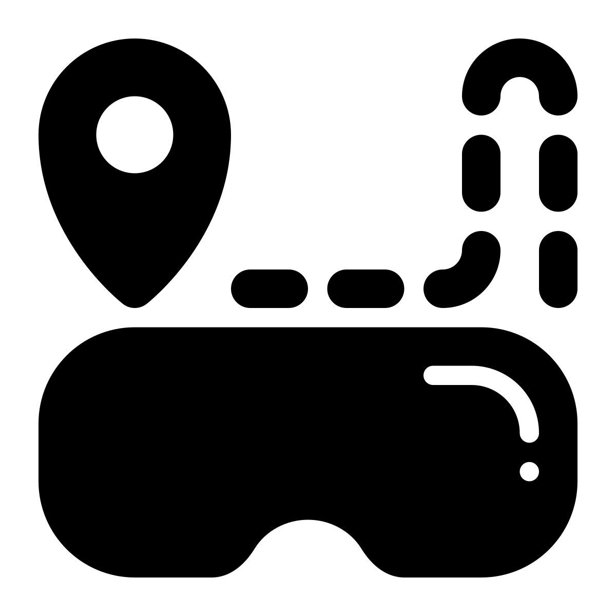 virtual reality navigation icon