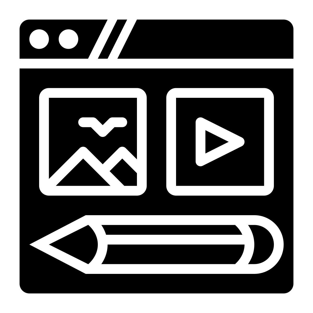 웹 콘텐츠 icon