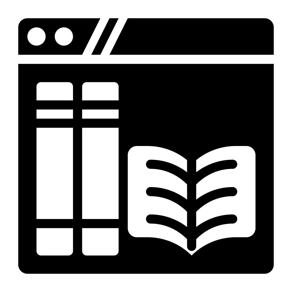 online library icon