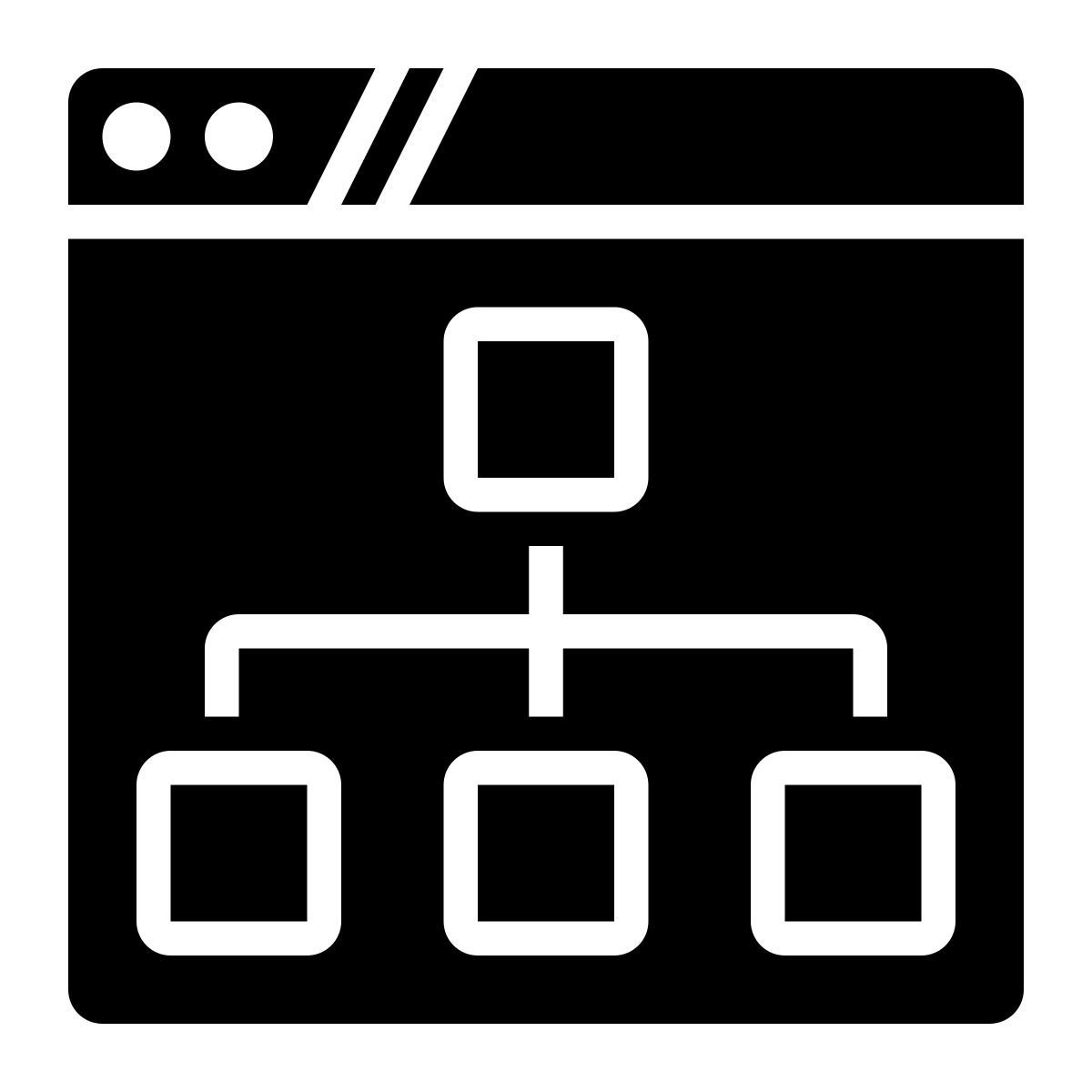 웹사이트 구조 icon