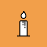 external candle-diwali-squares-amoghdesign icon