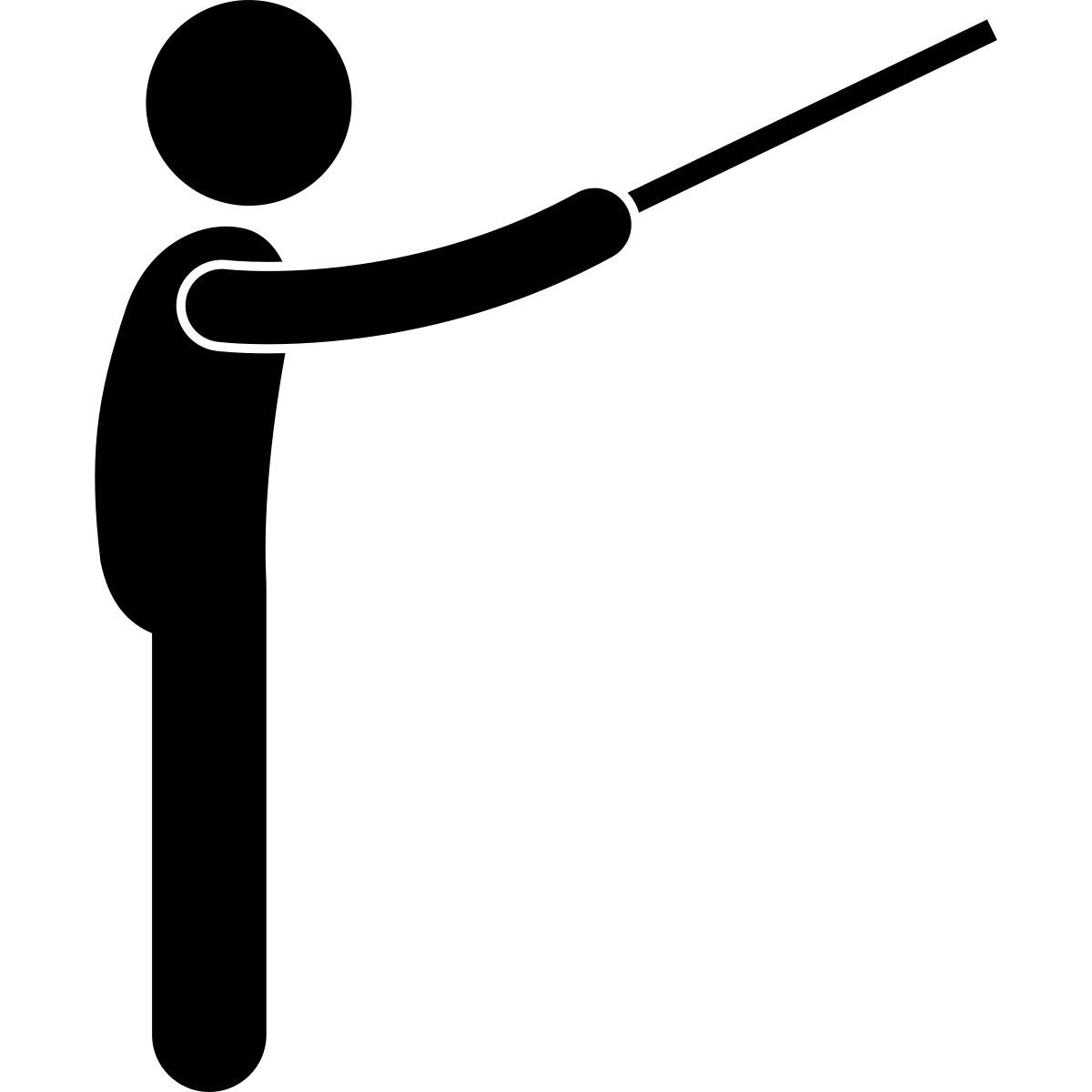 pointing icon