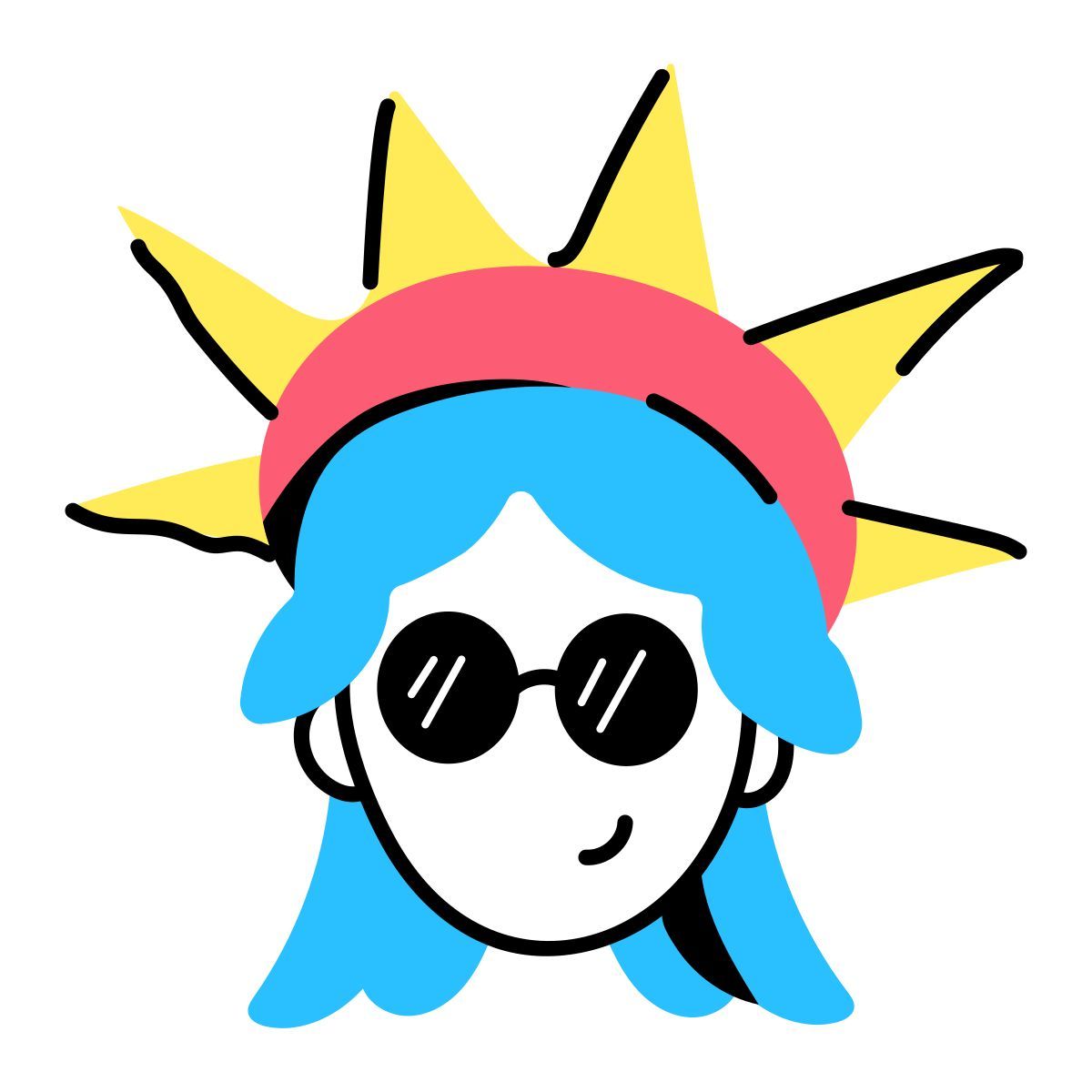 lady liberty icon
