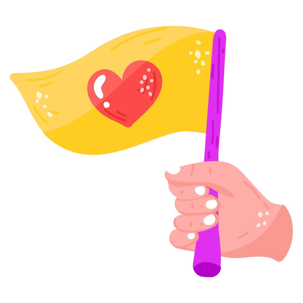bandera del amor icon