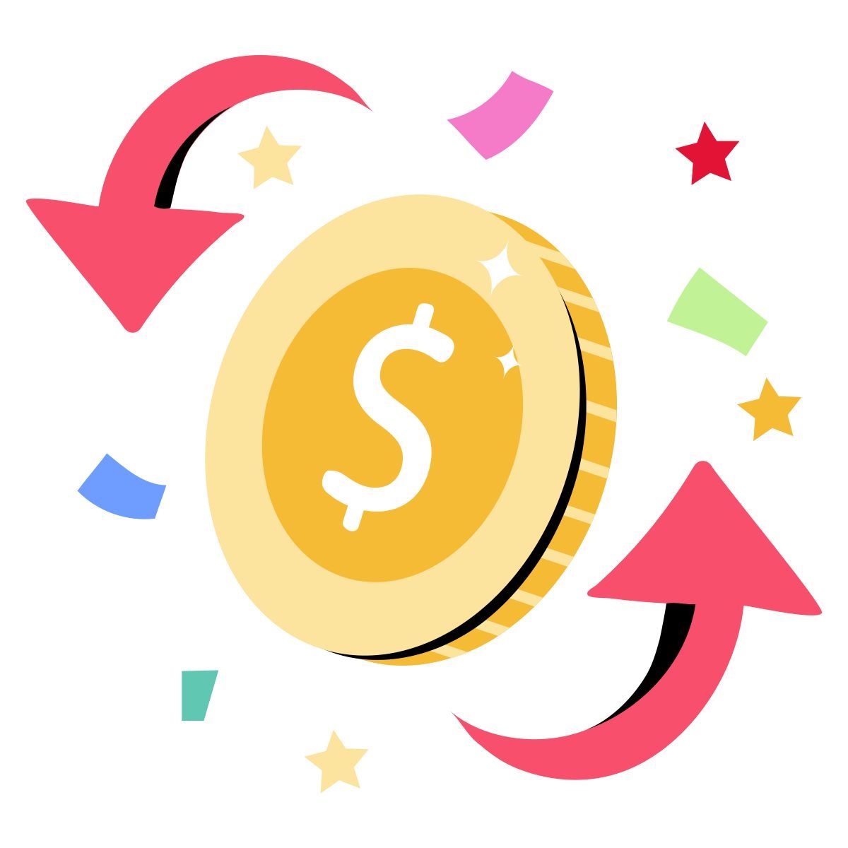 rotación de dinero icon