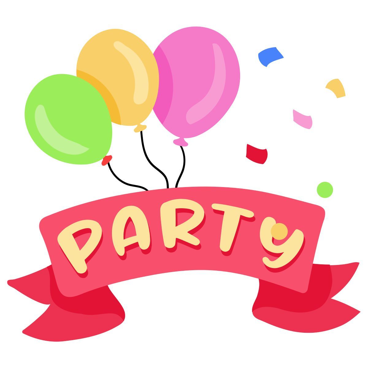 party balloons icon