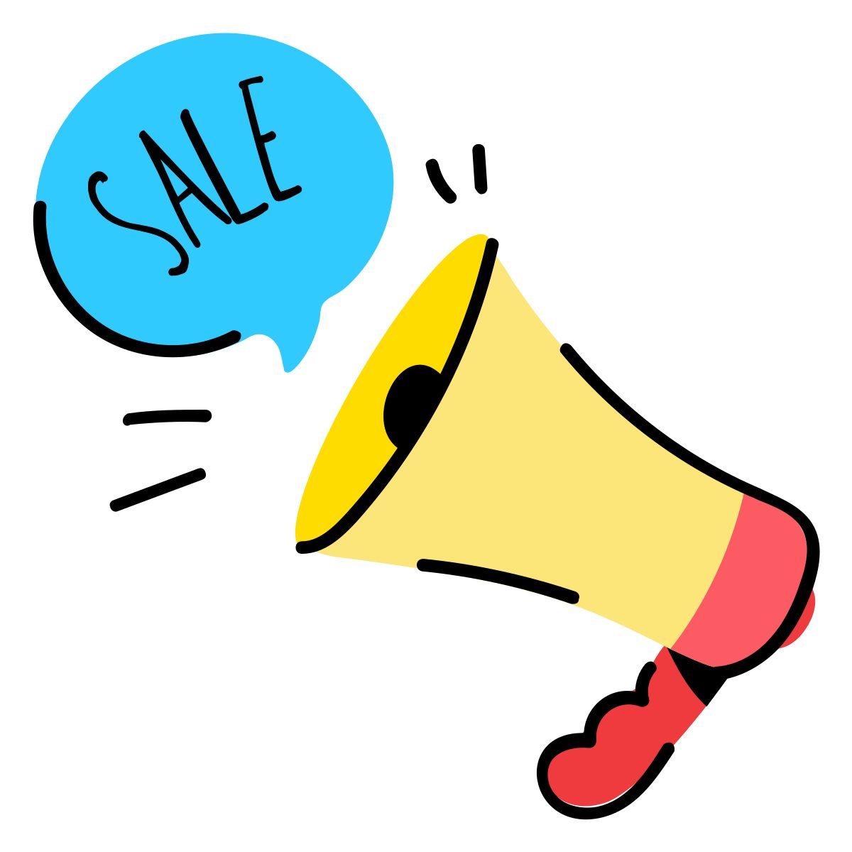 sale announcement icon