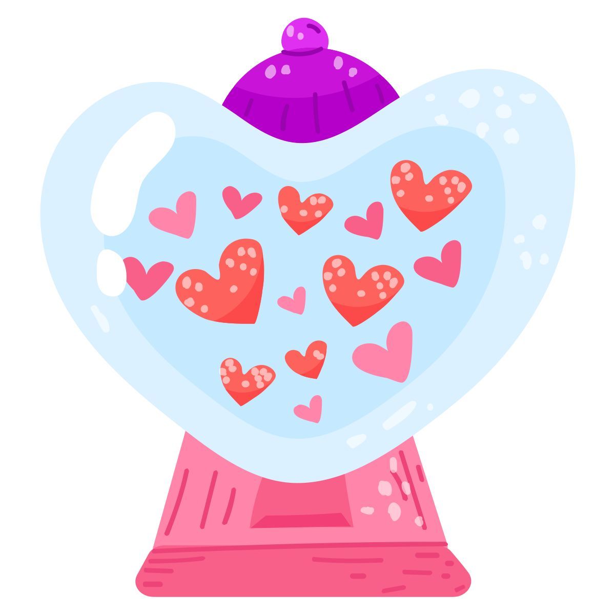 valentinstag kaugummi icon