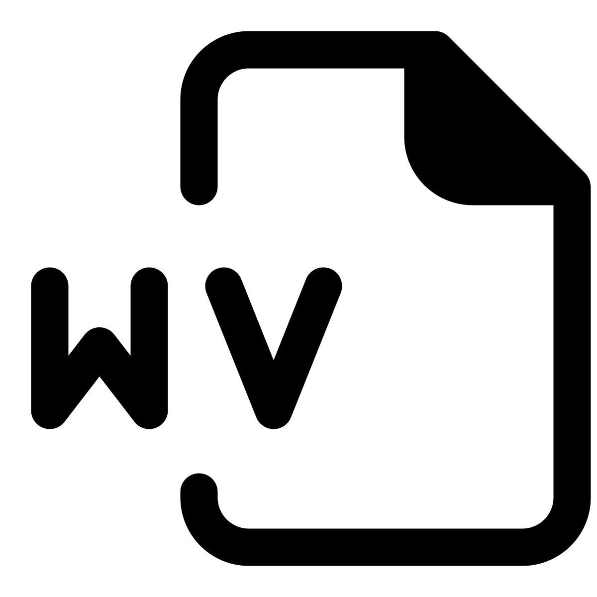 wv file icon