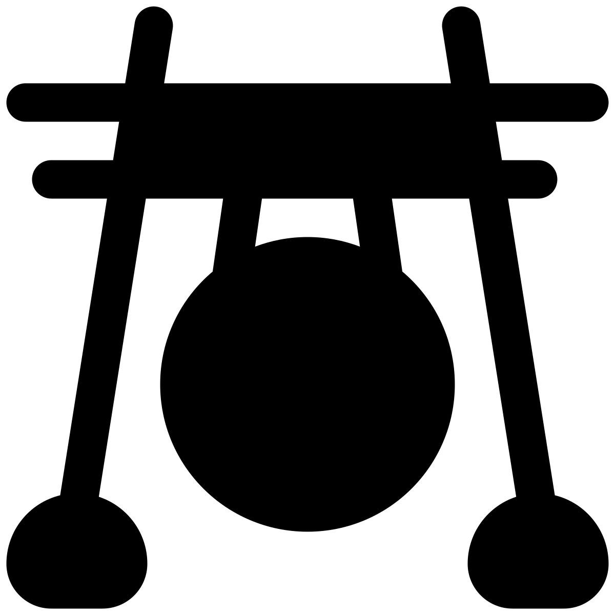 traditional gong icon
