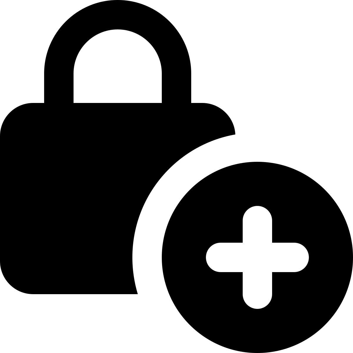 add lock icon