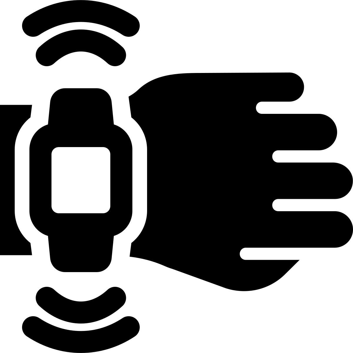 smartwatch haptics icon