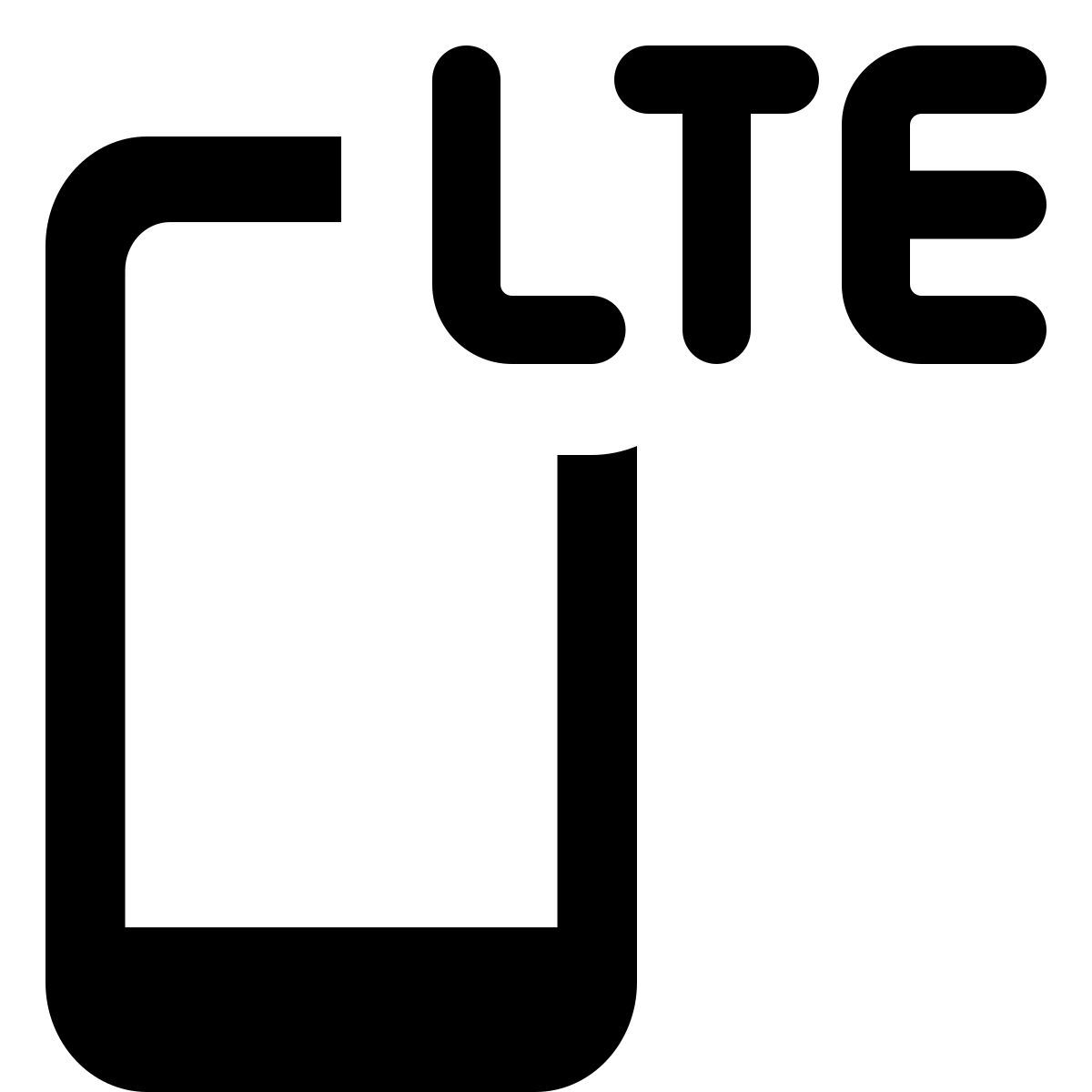 lte phone icon