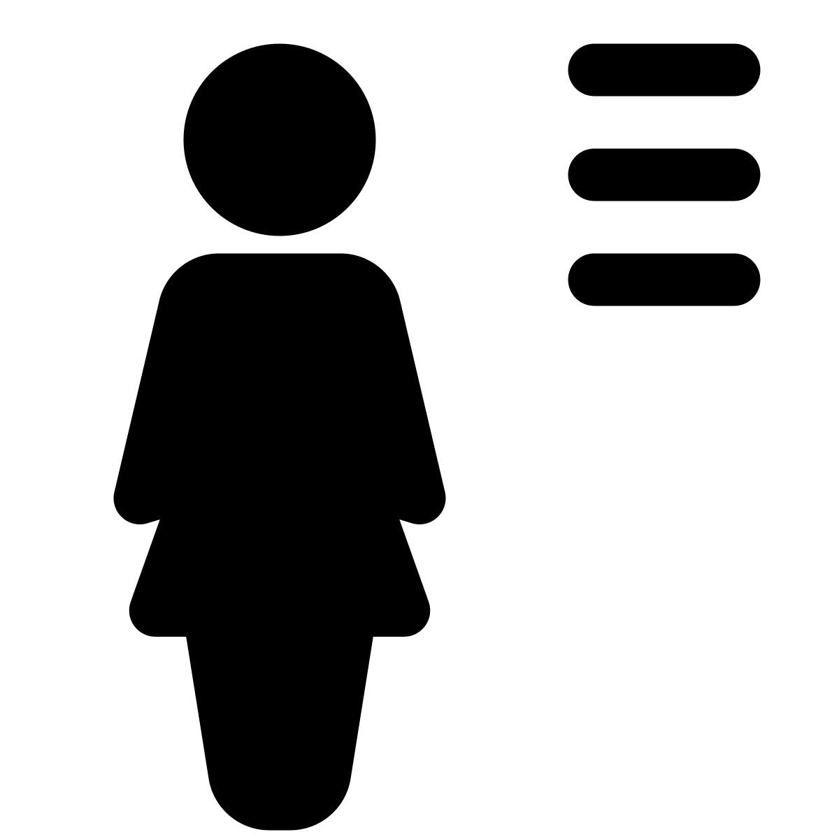 menu utilisateur icon