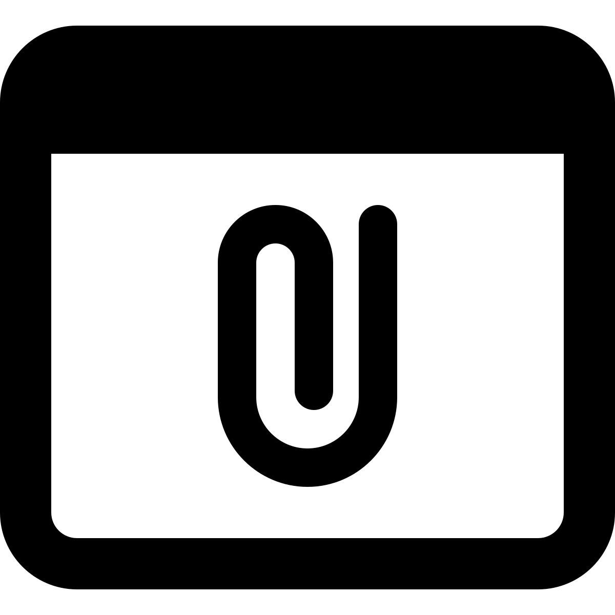 pièce jointe du navigateur icon