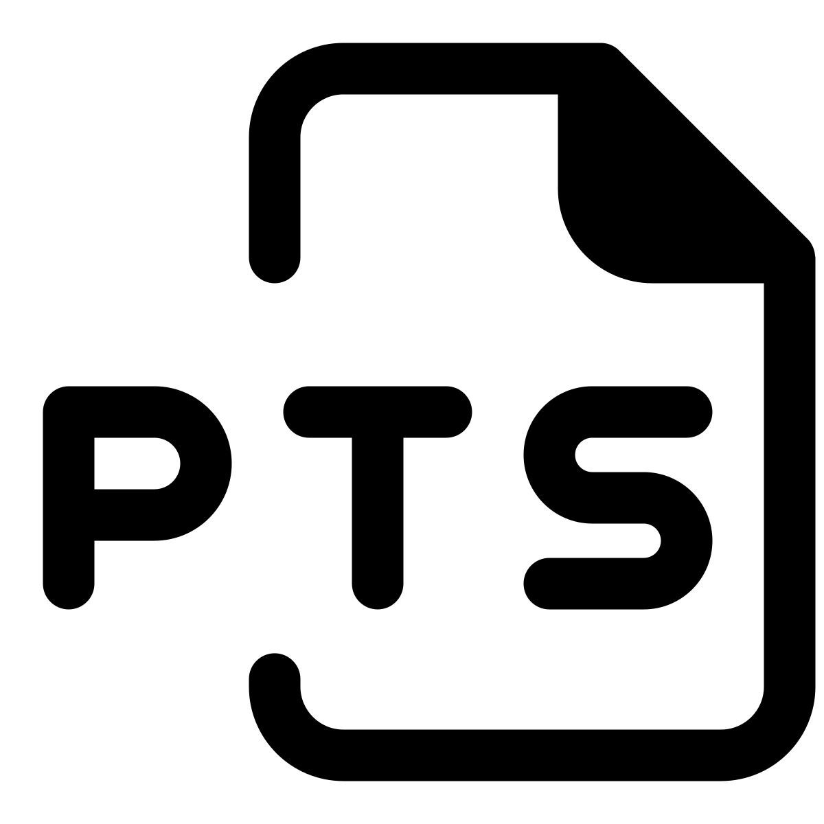 pts file icon
