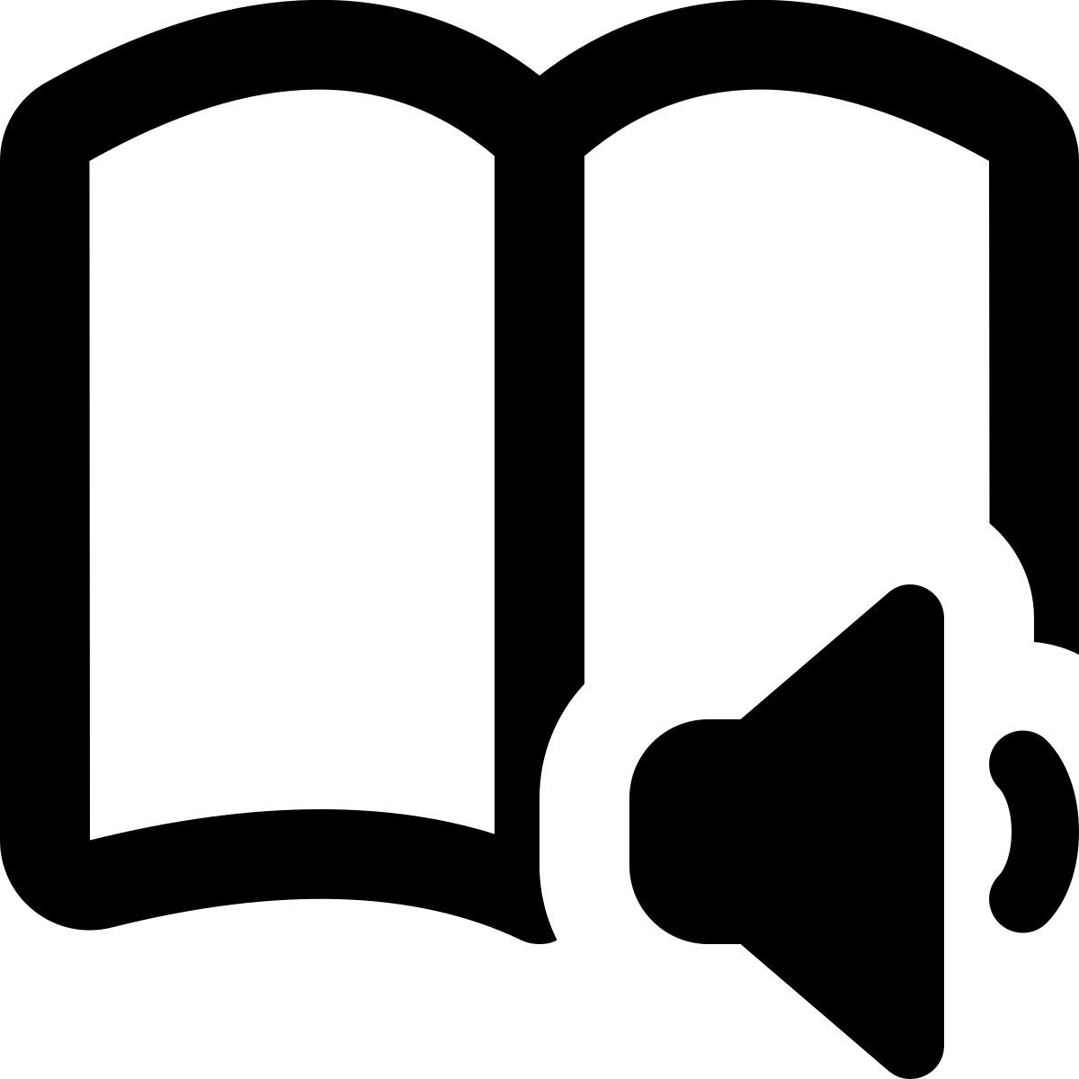 오디오북 볼륨 icon