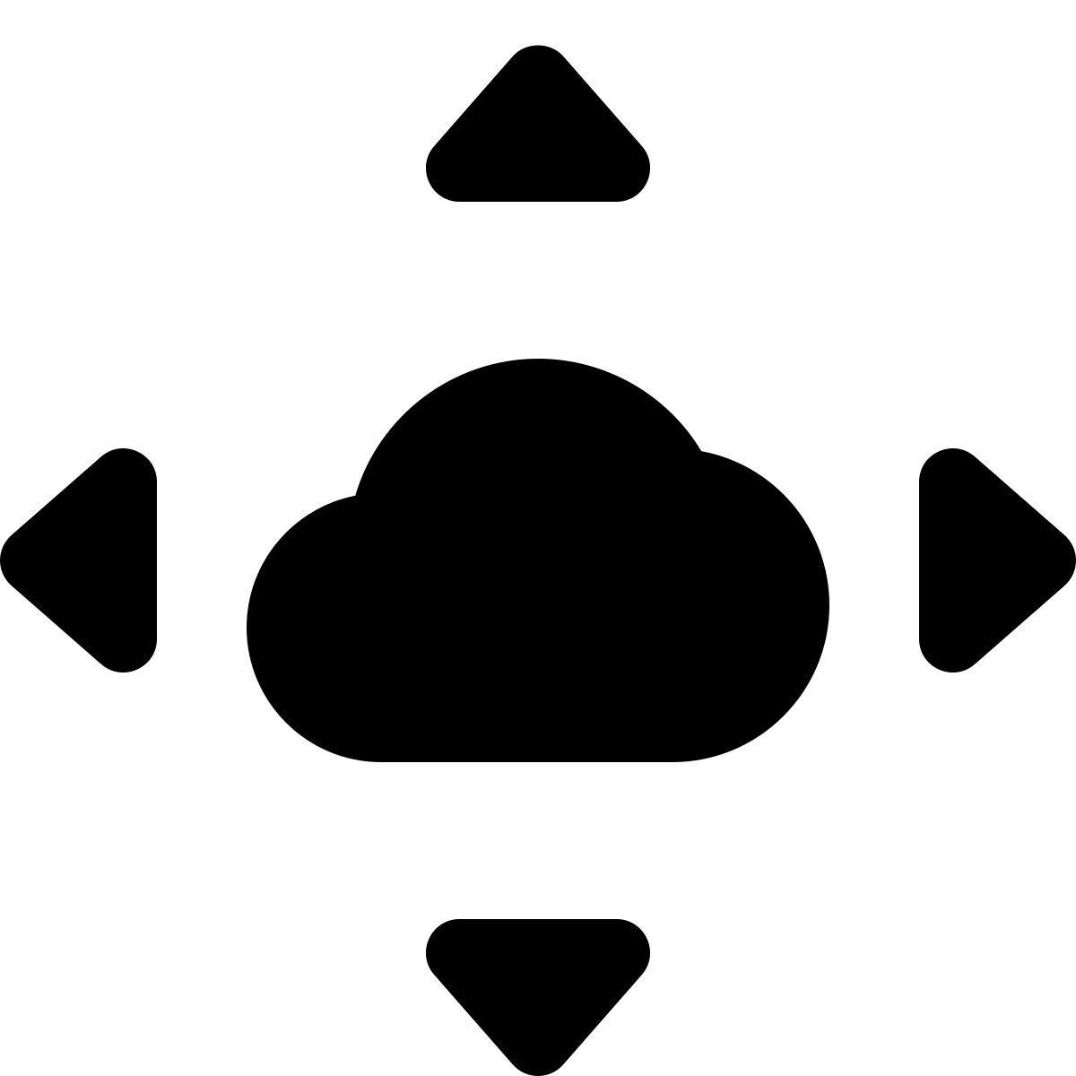 cloud expansion icon