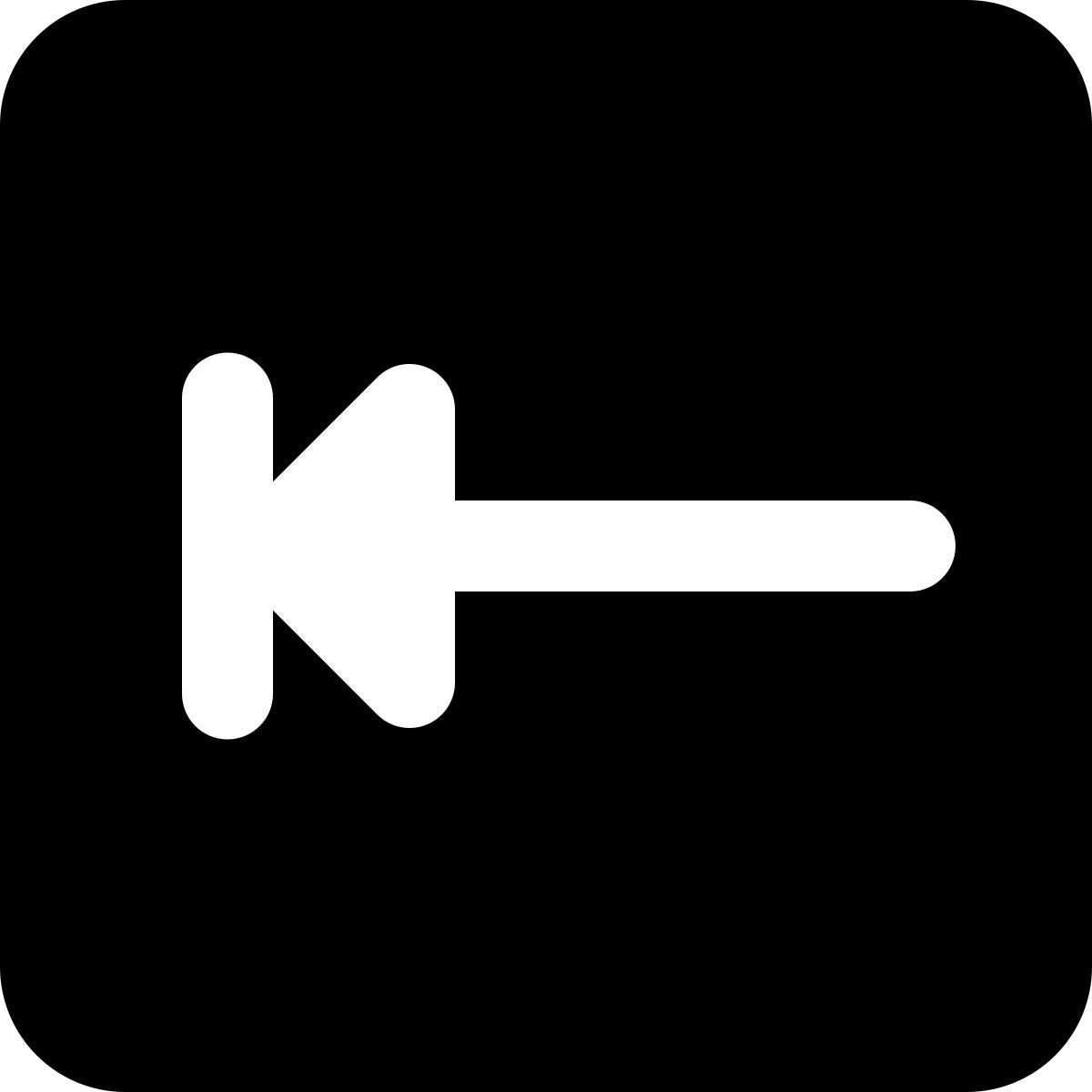 backspace icon