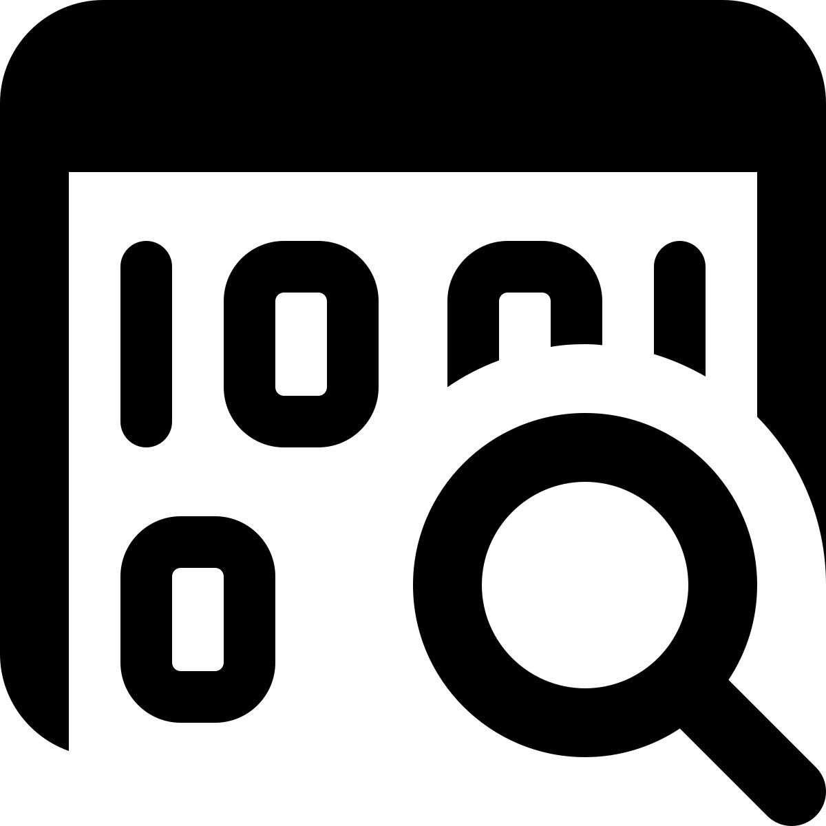 web binary search icon
