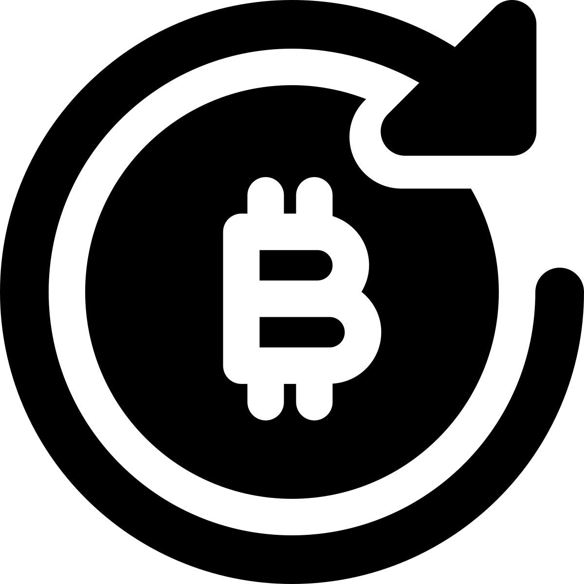 bitcoin refresh icon