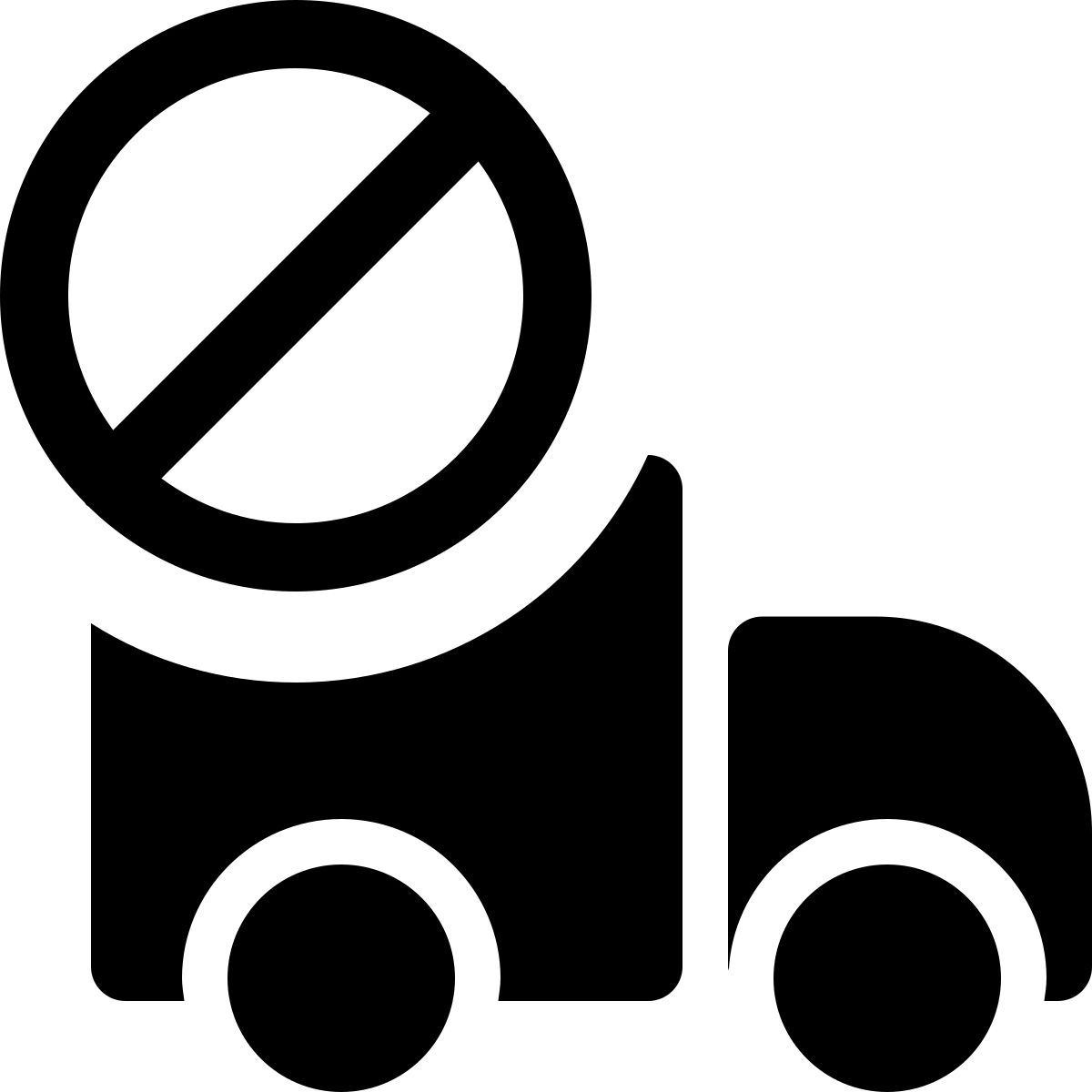 stop truck icon
