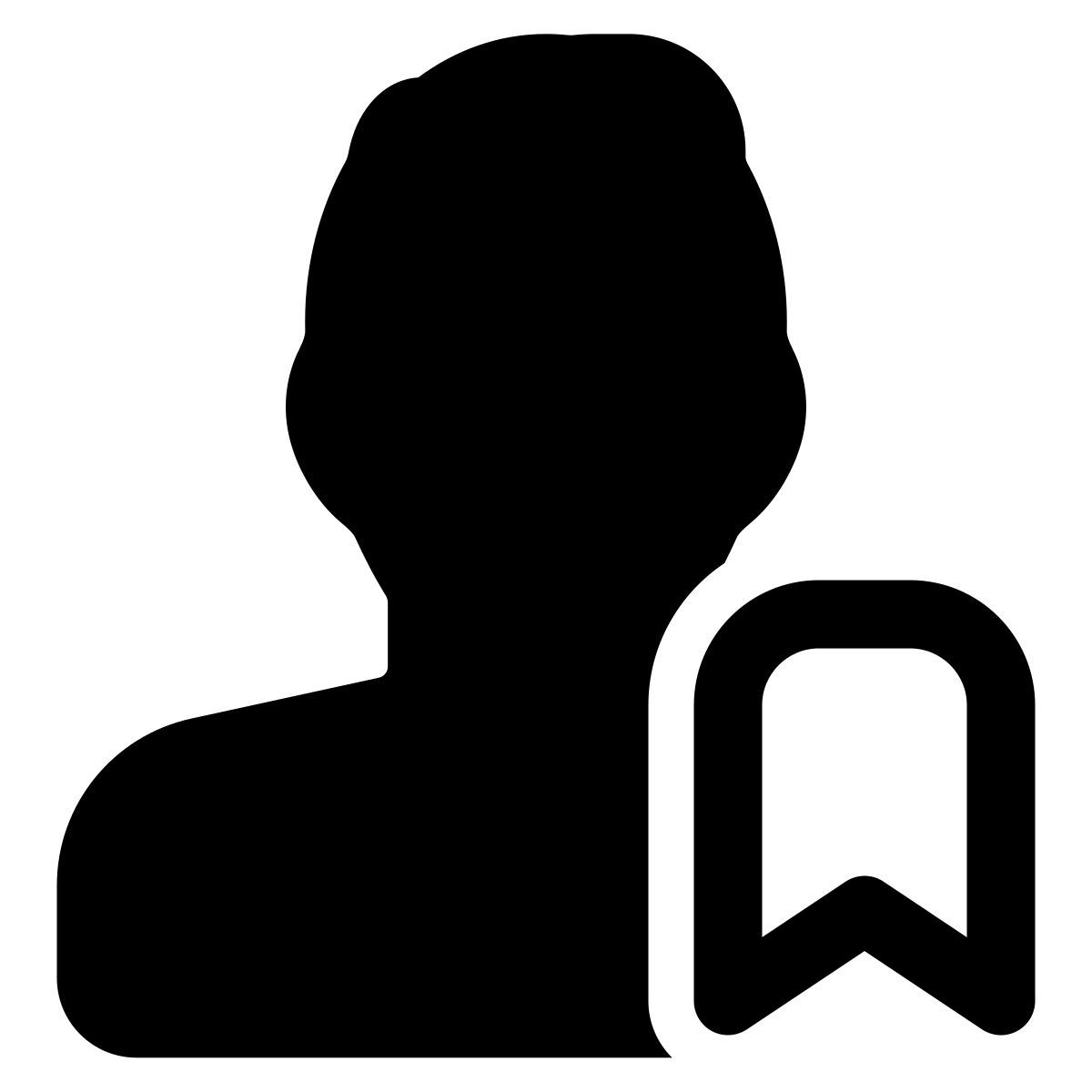segnalibro utente icon