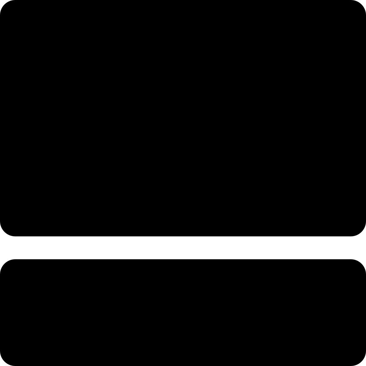 cuadrícula de barras horizontales icon