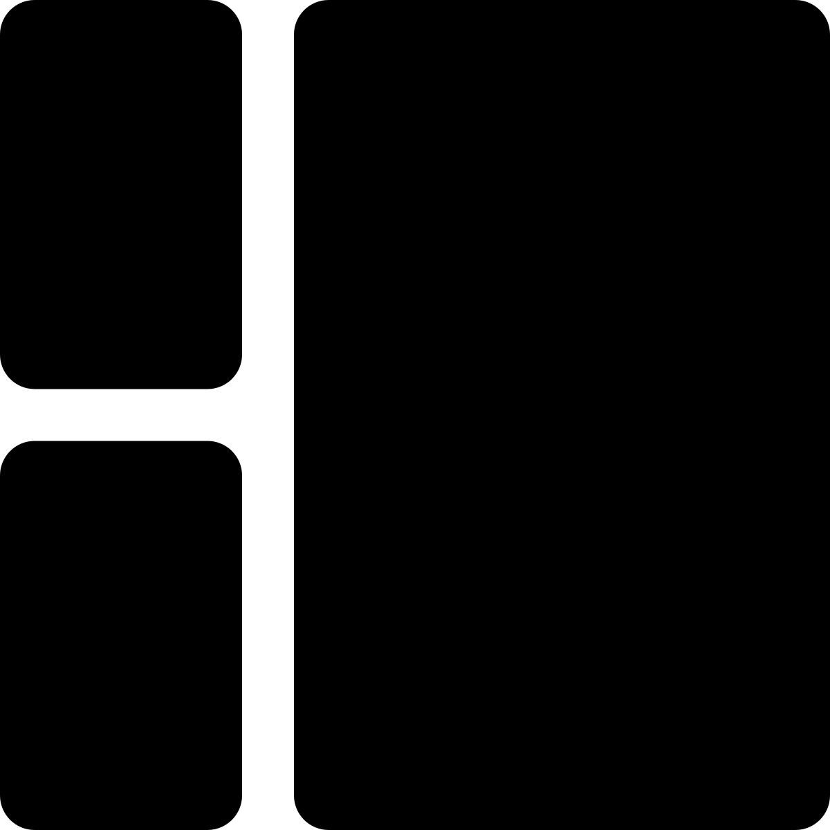 layout with sections icon