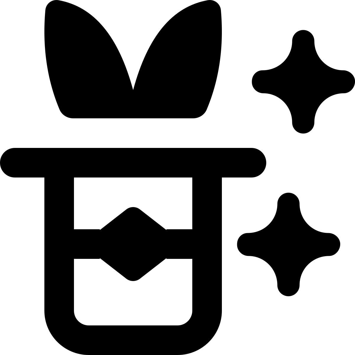 bunny magic trick icon