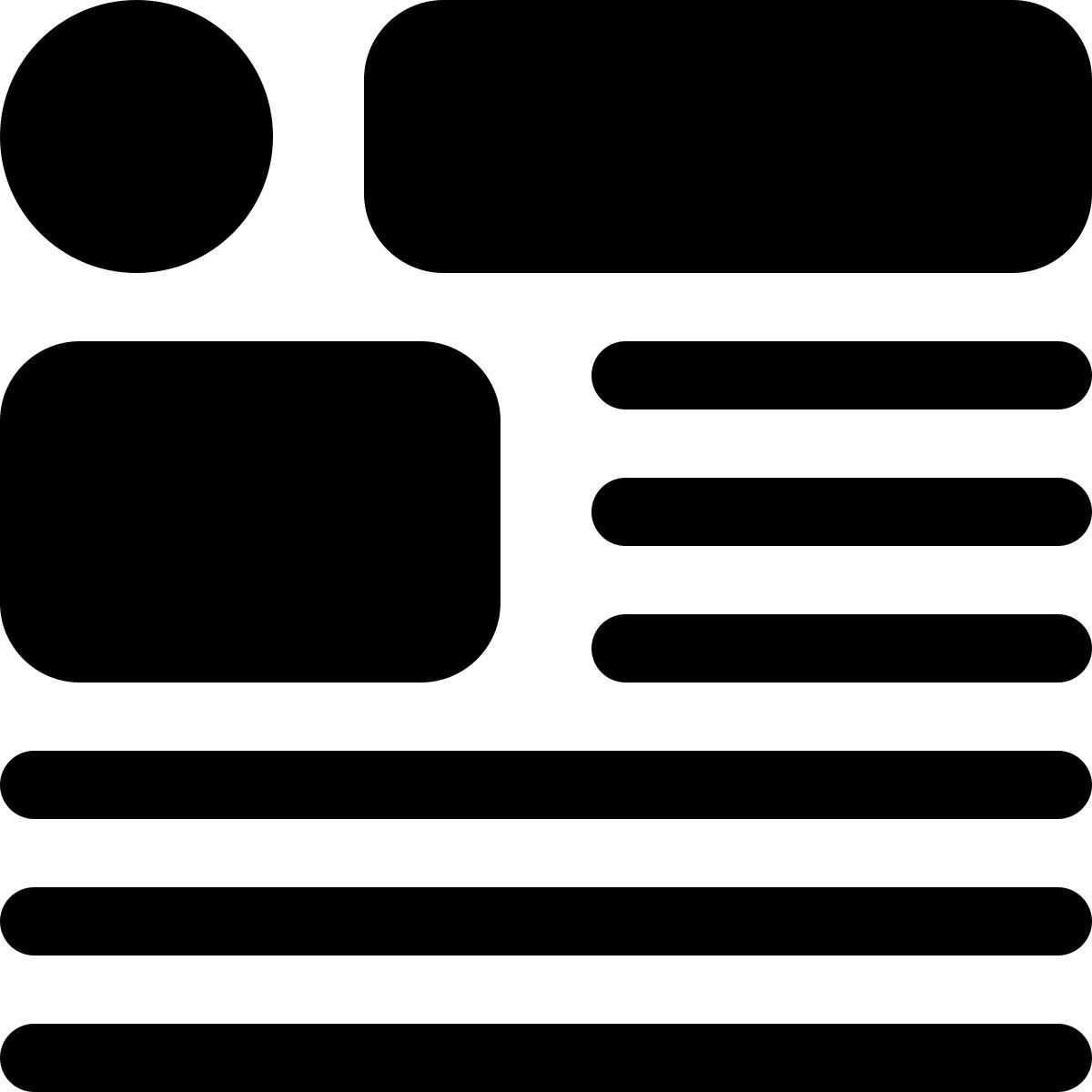 기사 레이아웃 icon