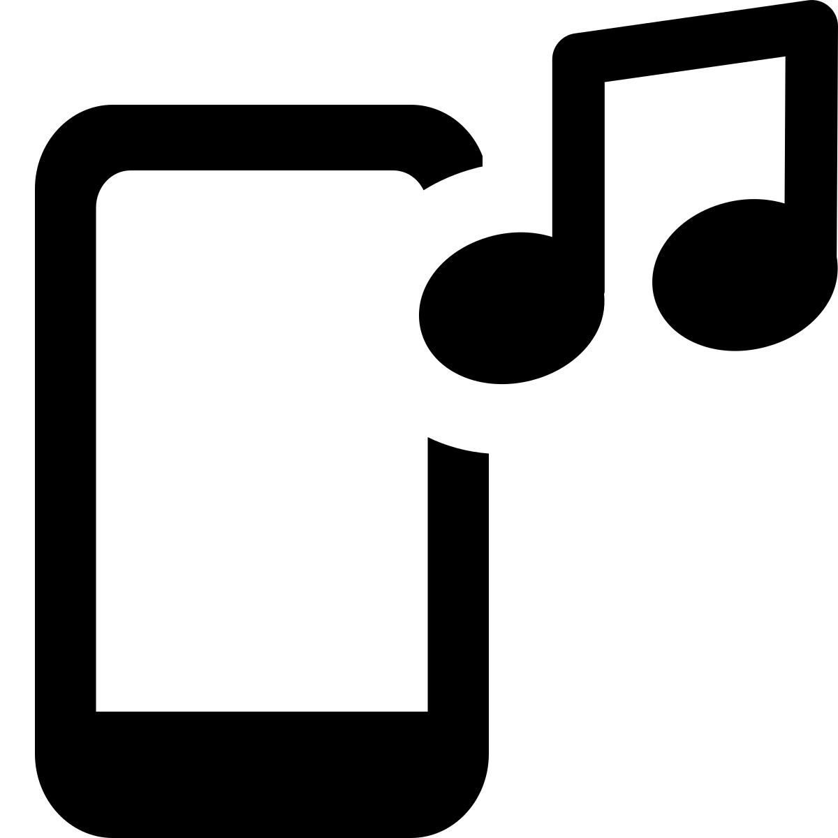 mobile music icon