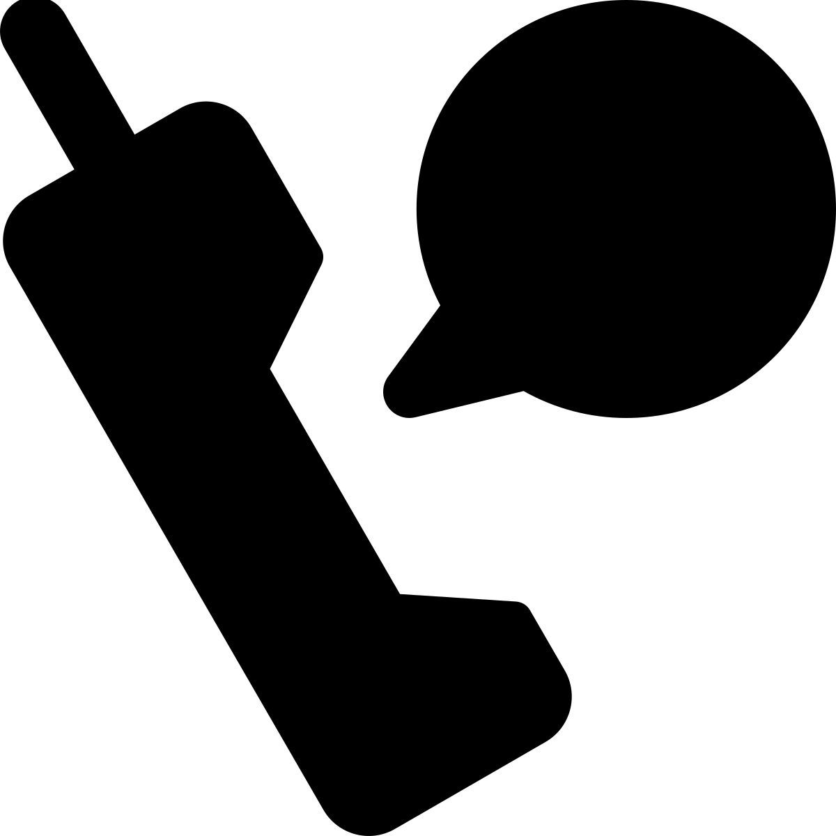 satellite phone texting icon