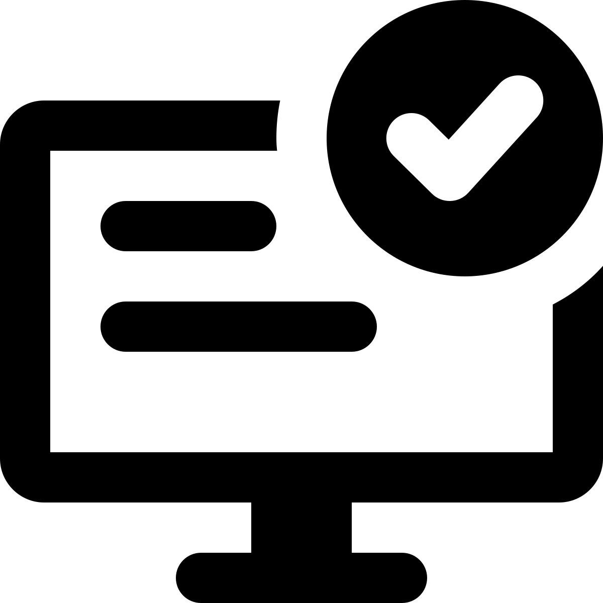 computer checklist icon