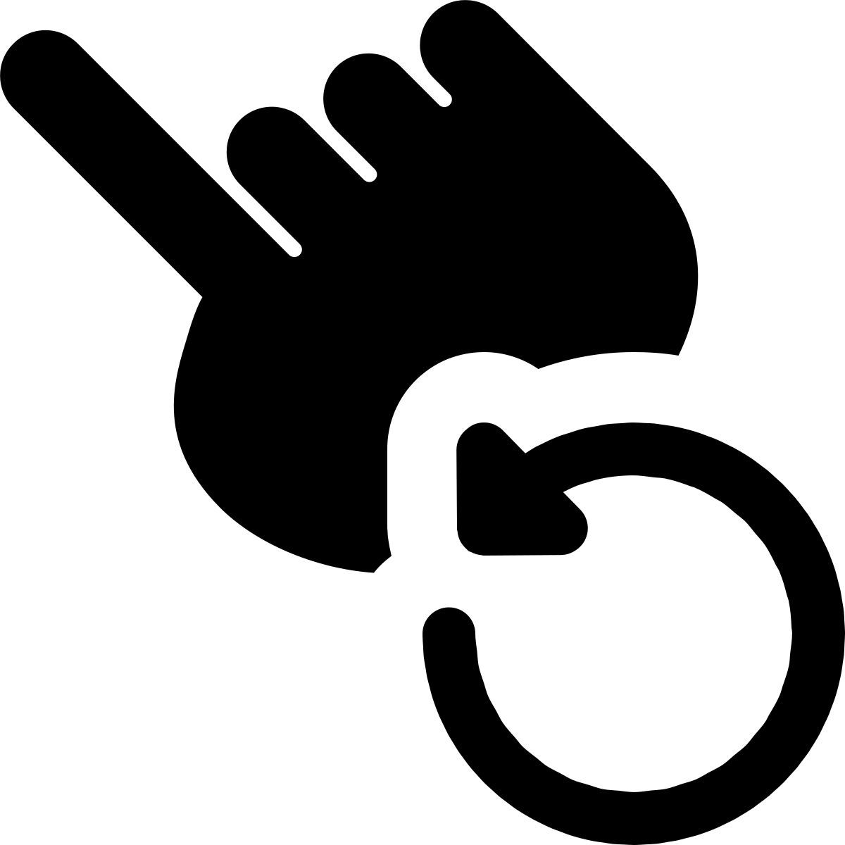 zum aktualisieren tippen icon