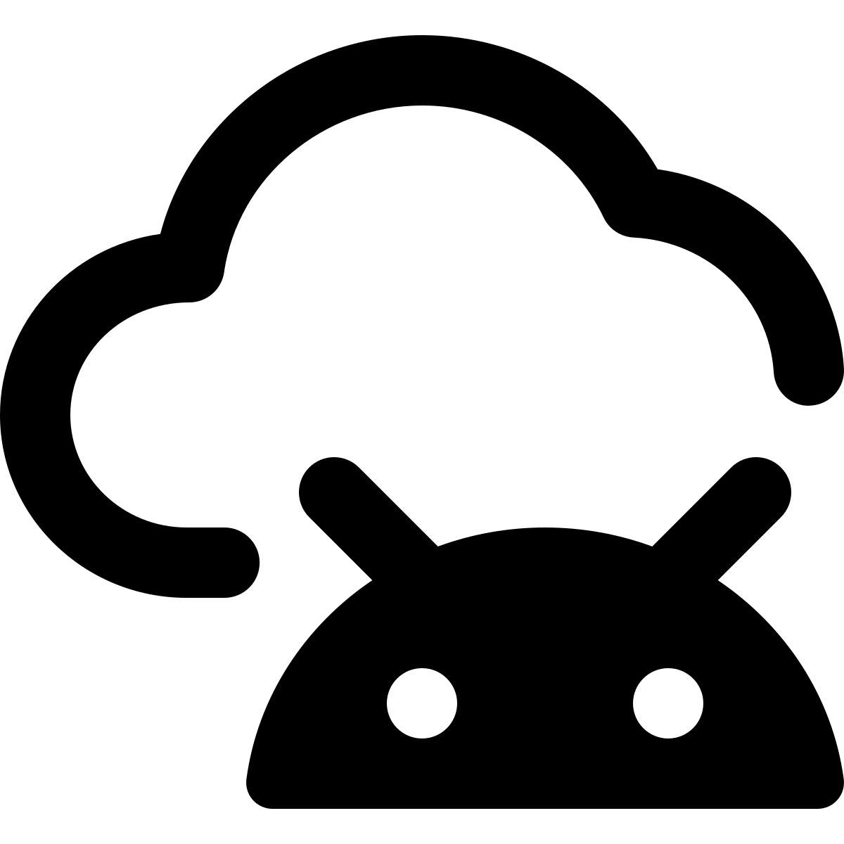 android cloud icon