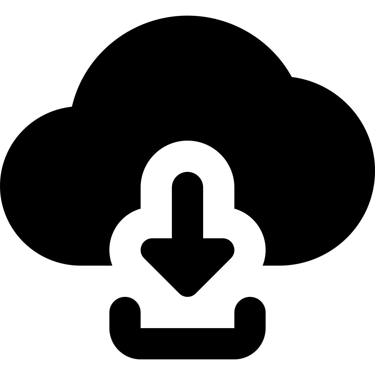 cloud download icon