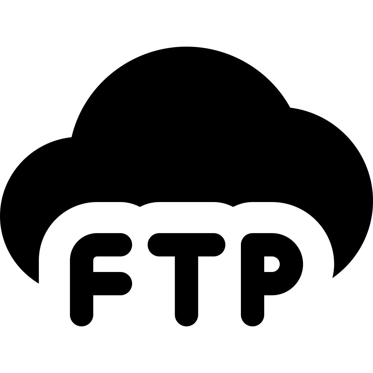 ftp cloud server icon
