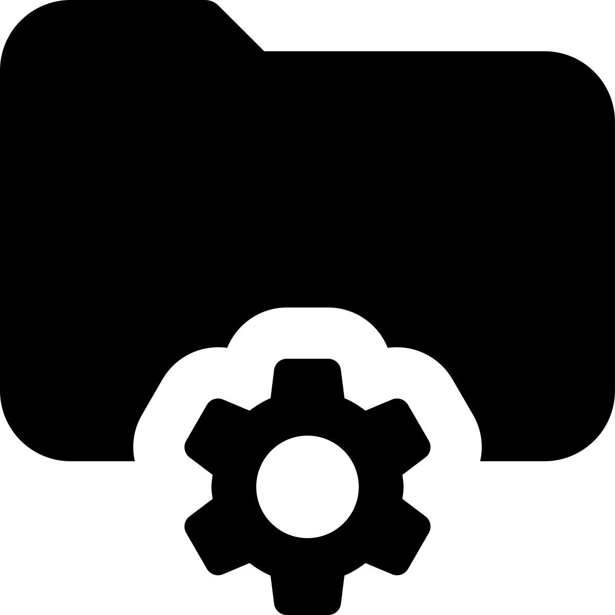 folder settings icon