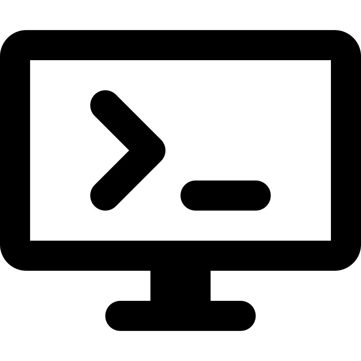 línea de comandos icon