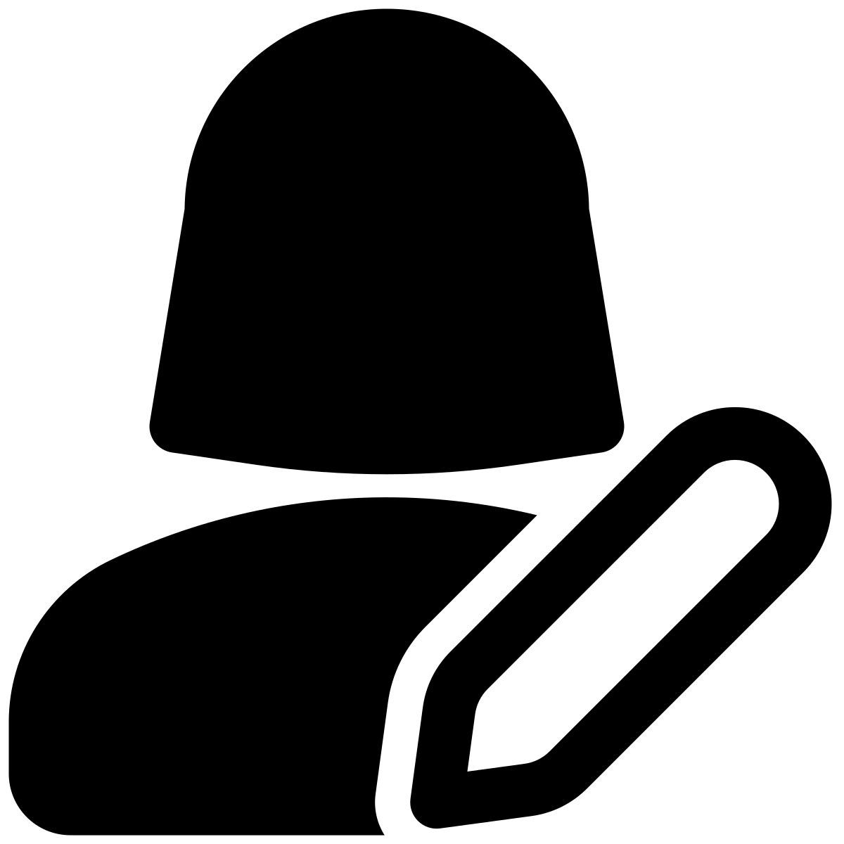 curve download arrow for female user profile data download icon
