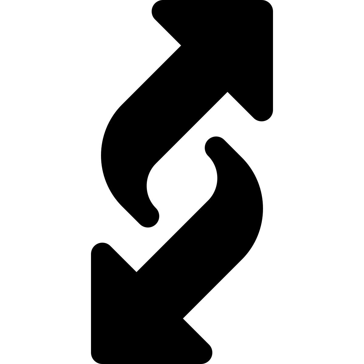 flèches de synchronisation icon