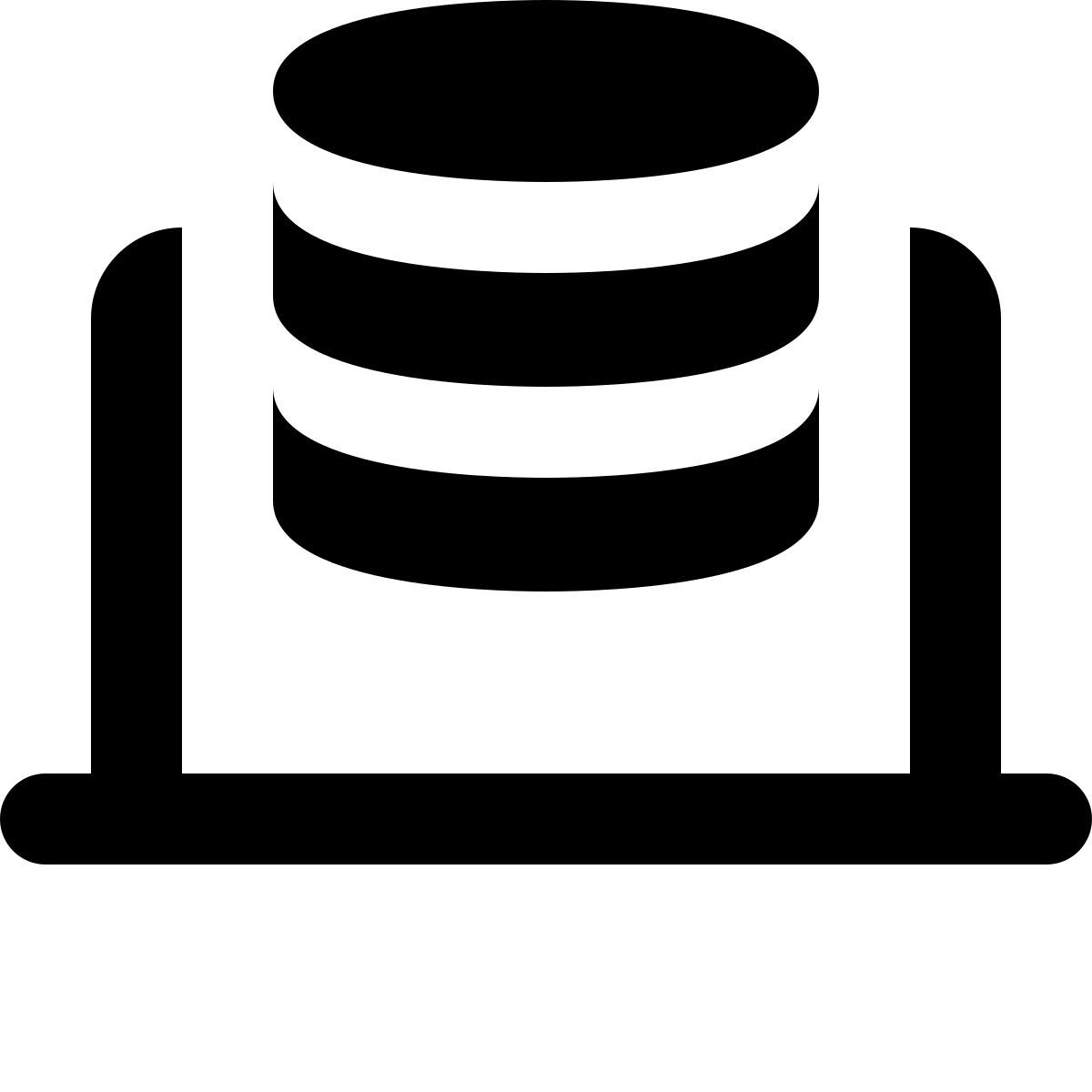 laptop database icon