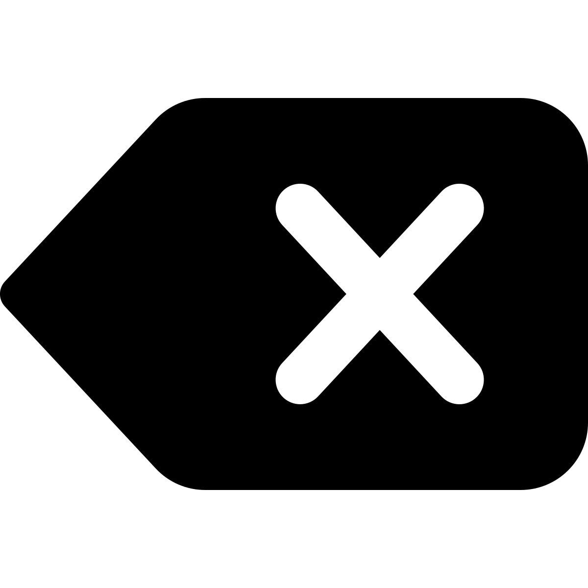 backspace icon