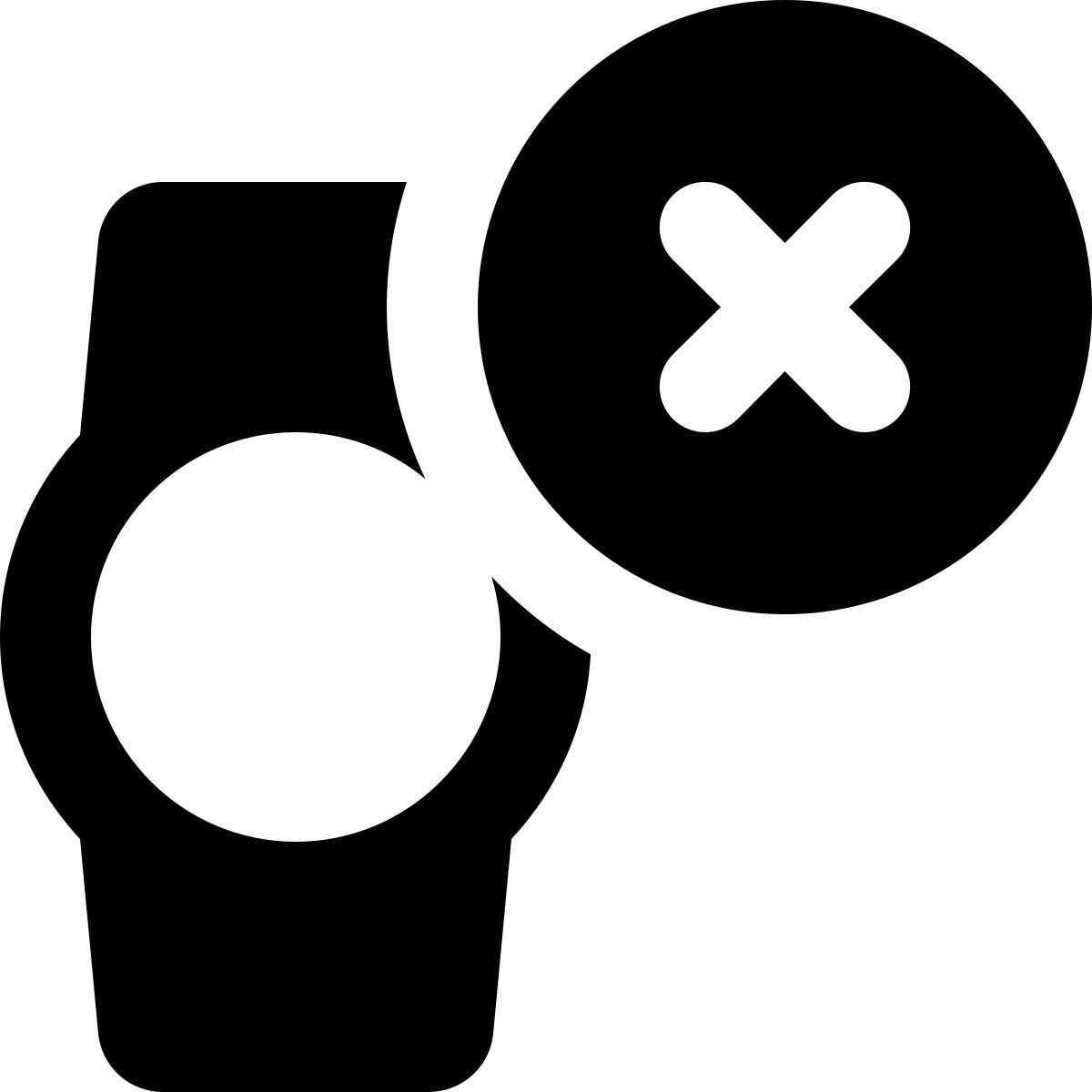 delete smartwatch app icon
