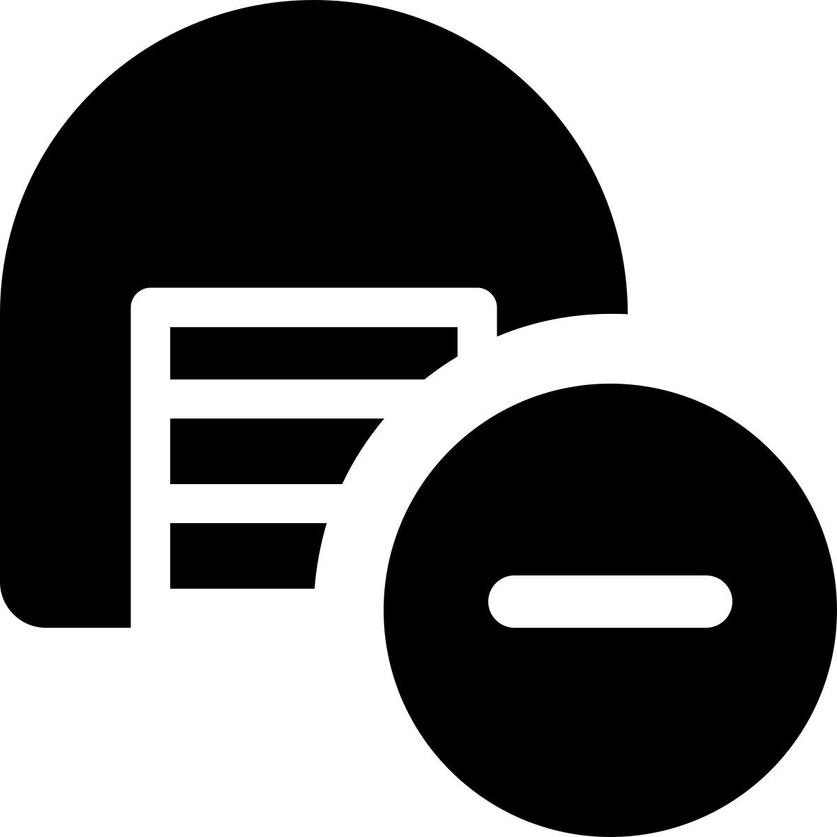 eliminar almacén icon