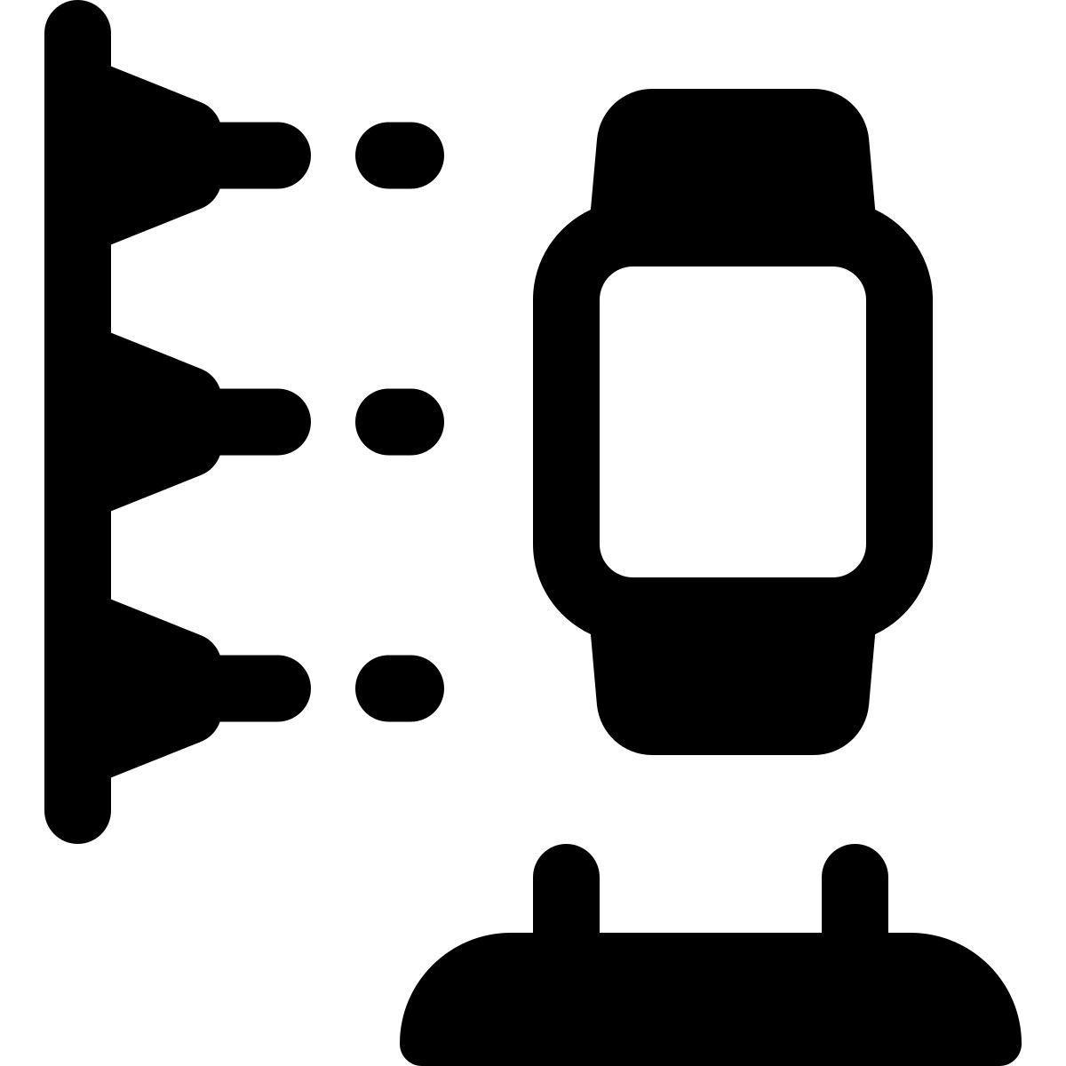 3d smartwatch printing icon