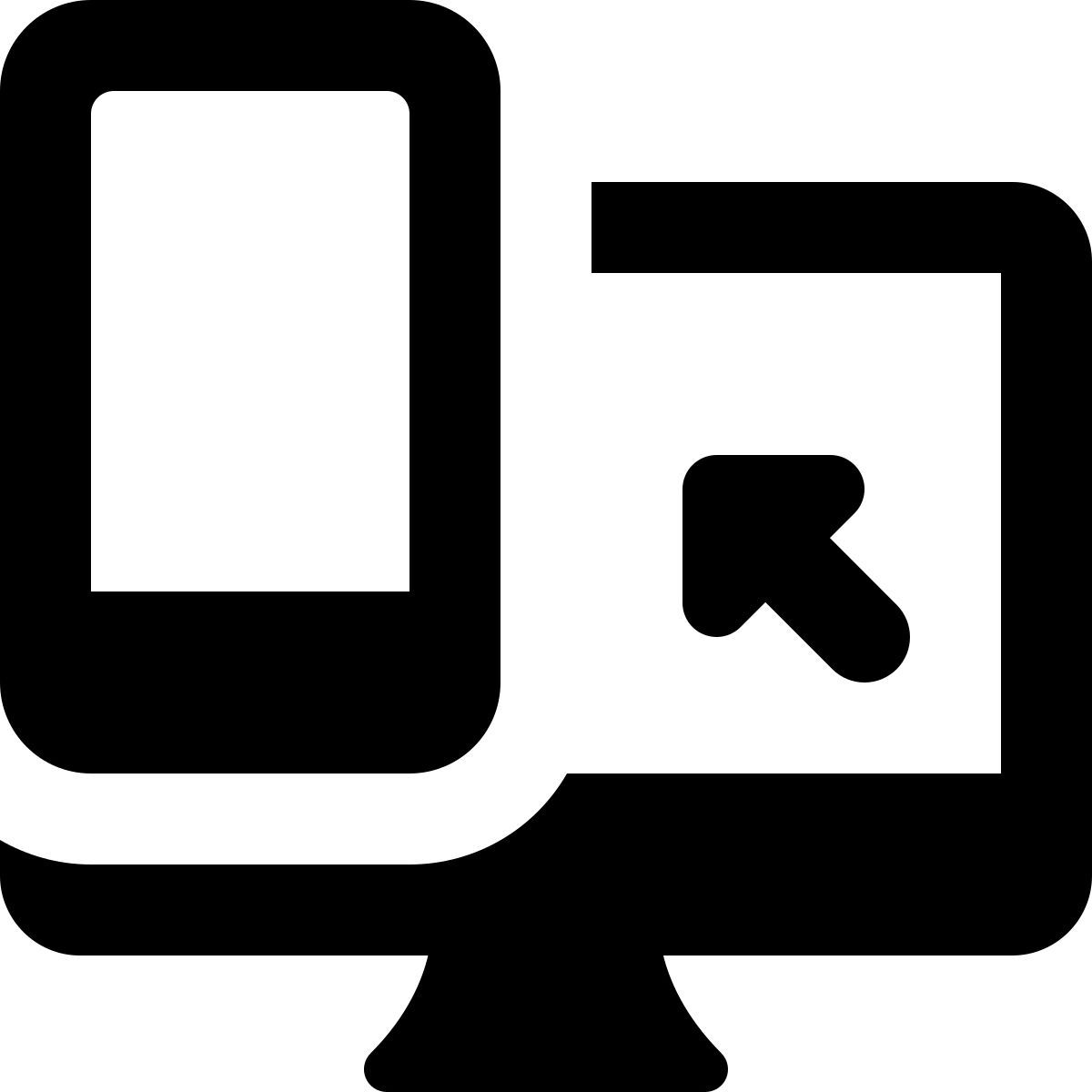 컴퓨터에서 전화로 icon